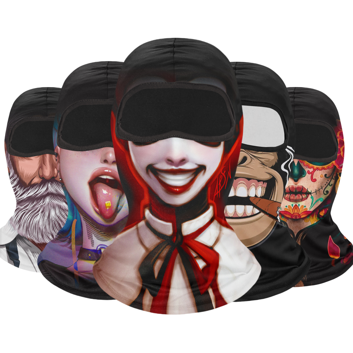 Skull Cap Helmet Liner - Outdoor Sunscreen Balaclava Motorcycle Skull Face