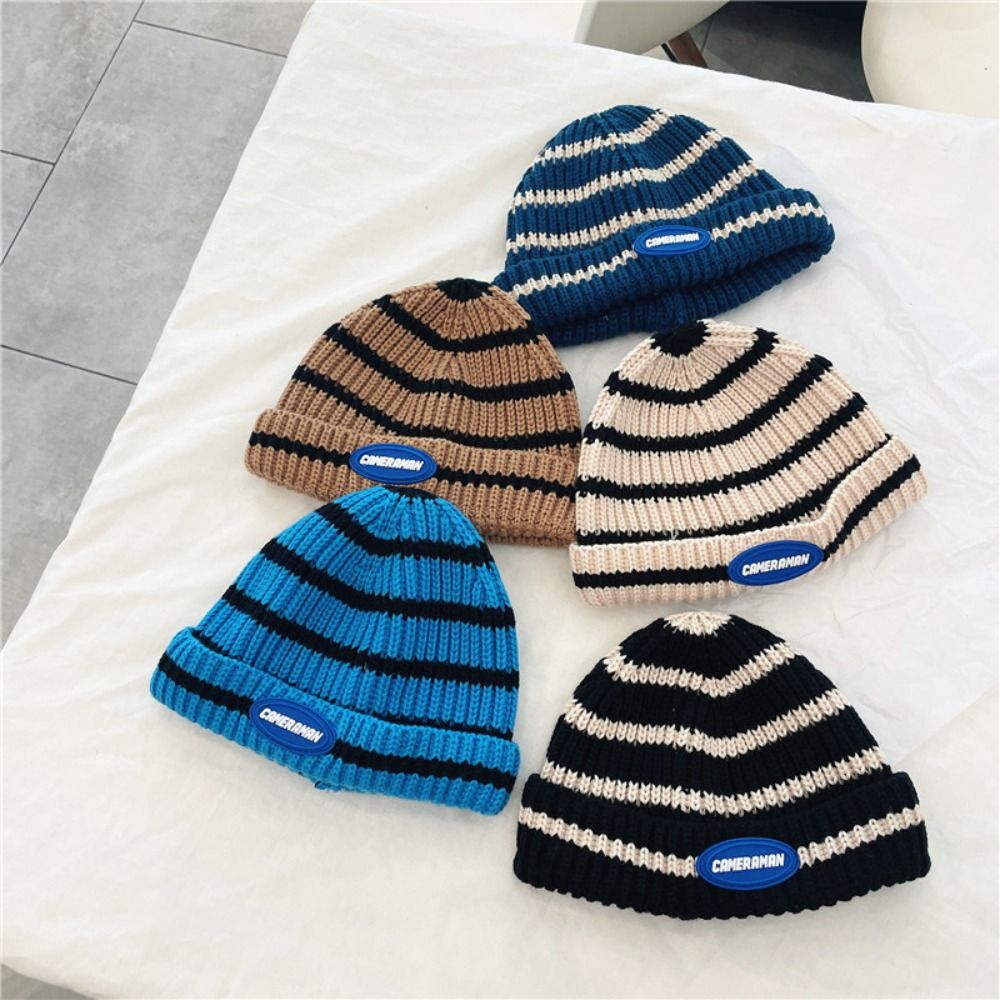 Fashion Warm Children's Hats B - Beanie Cuffed Knit incelemesi ve fiyatı