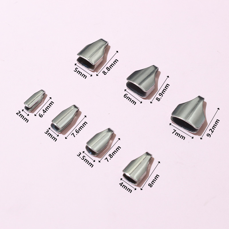 100pcs Stainless Steel 2-7mm F - Snapback Hat Flat incelemesi ve fiyatı
