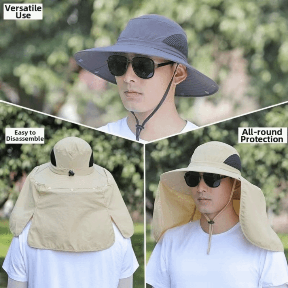 Fashion Cloth Men Sun Hat Big  - Bucket Hat Cotton incelemesi ve fiyatı