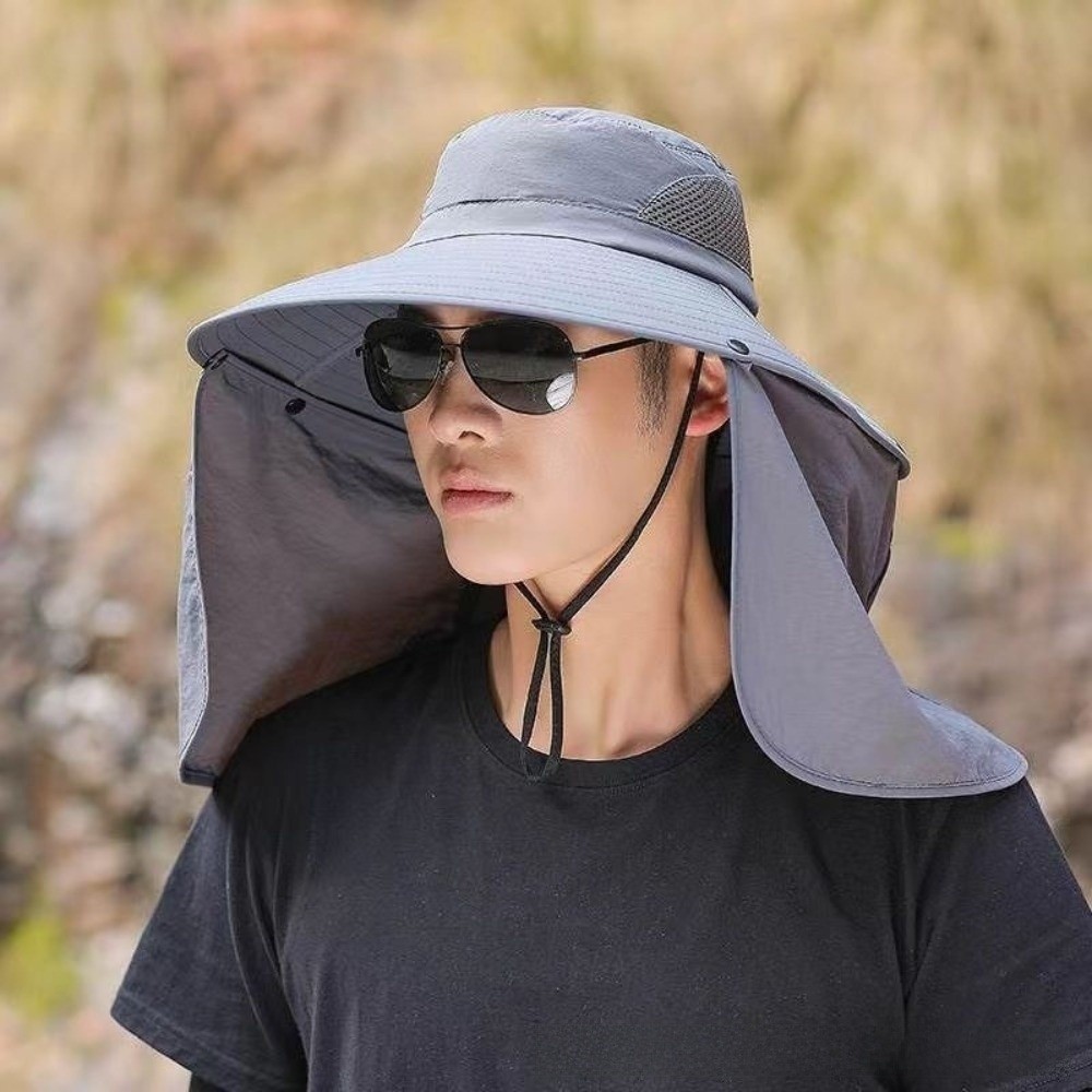 Fashion Cloth Men Sun Hat Big  - Bucket Hat Cotton incelemesi ve fiyatı