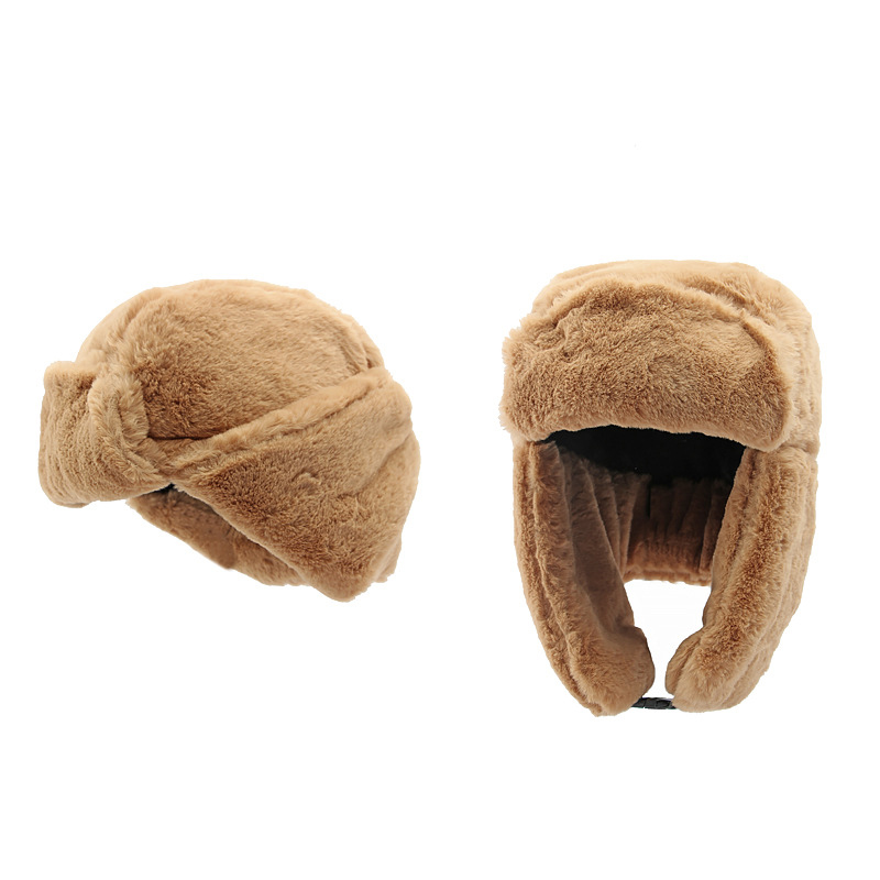 Men and Women's Thick Plush Bo - Trapper Hat Ear Flap incelemesi ve fiyatı