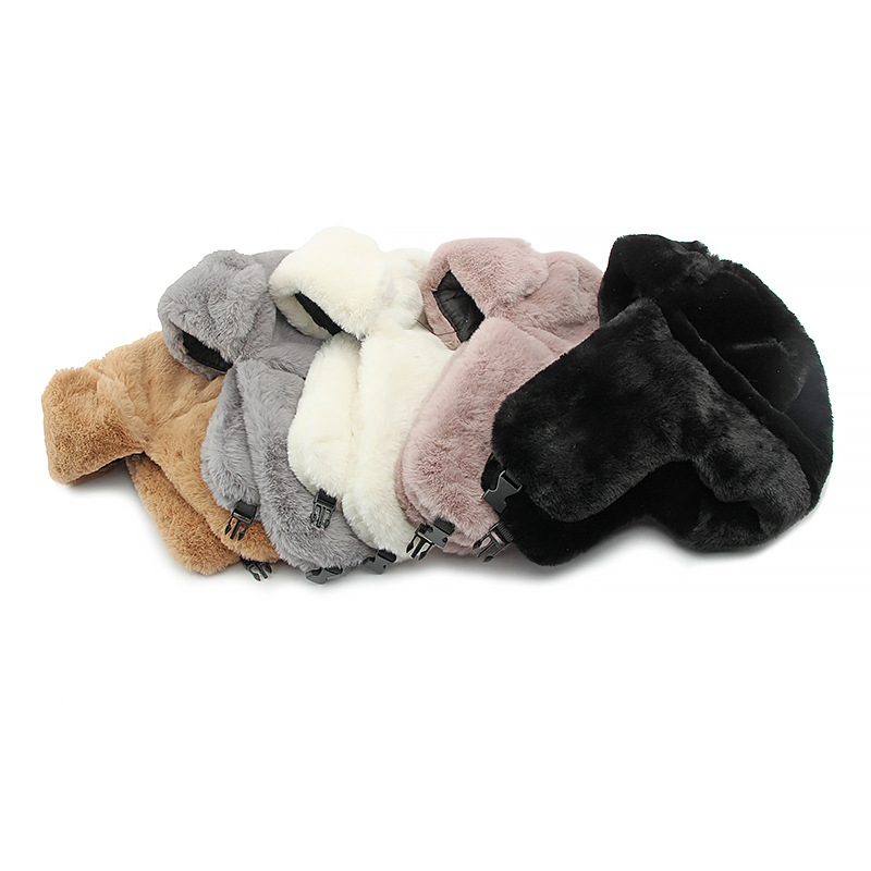 Men and Women's Thick Plush Bo - Trapper Hat Ear Flap incelemesi ve fiyatı