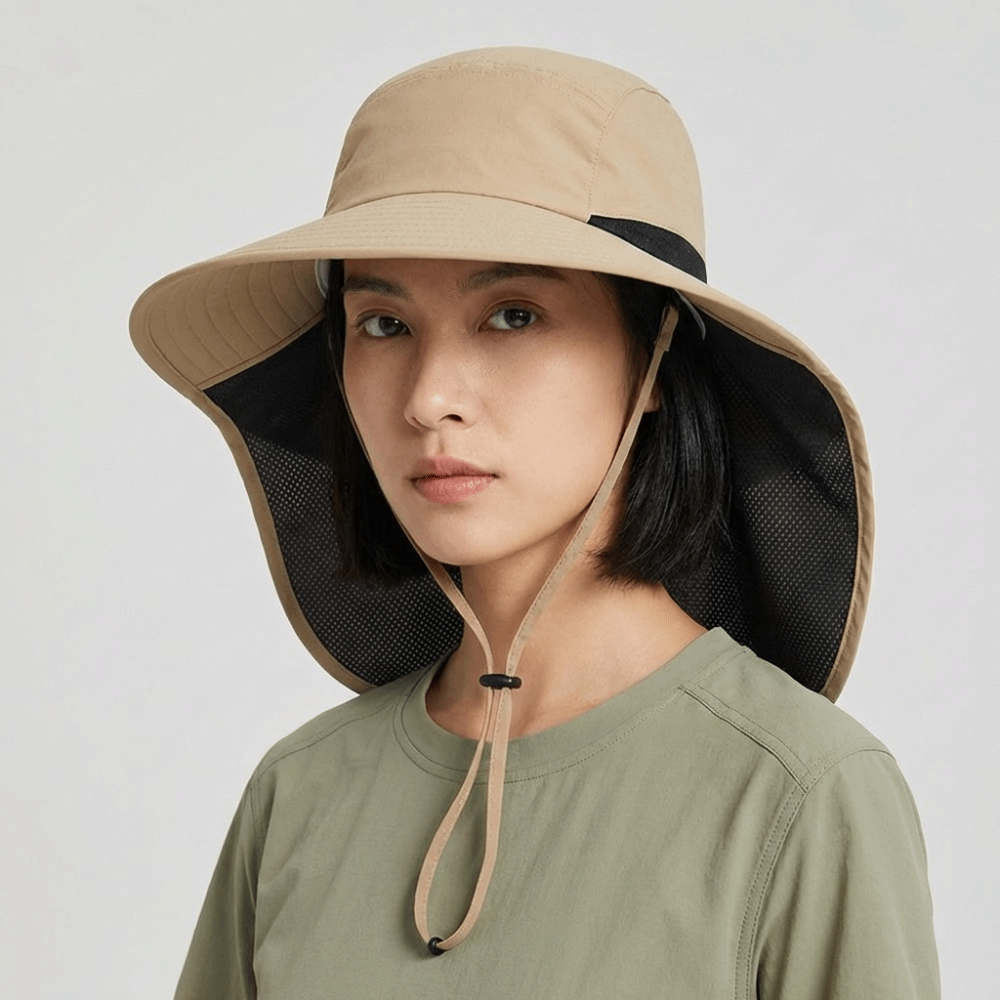 Fashion Wide Brim Outdoor Sun  - Bucket Hat Cotton incelemesi ve fiyatı