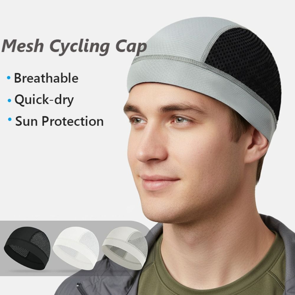 Casual Thin Mesh Skull Beanie  - Skull Cap Helmet Liner incelemesi ve fiyatı