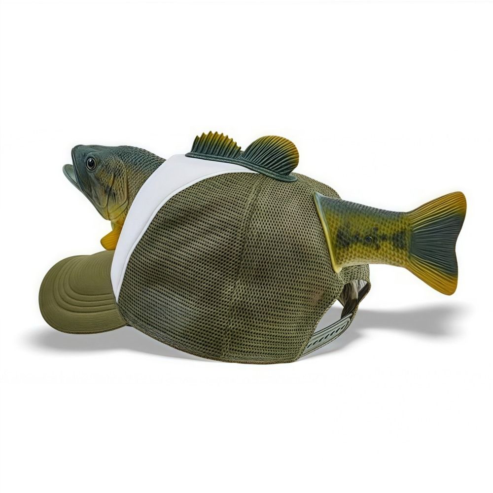 Funny 3D Fish Animal Trucker H - Trucker Cap Mesh incelemesi ve fiyatı