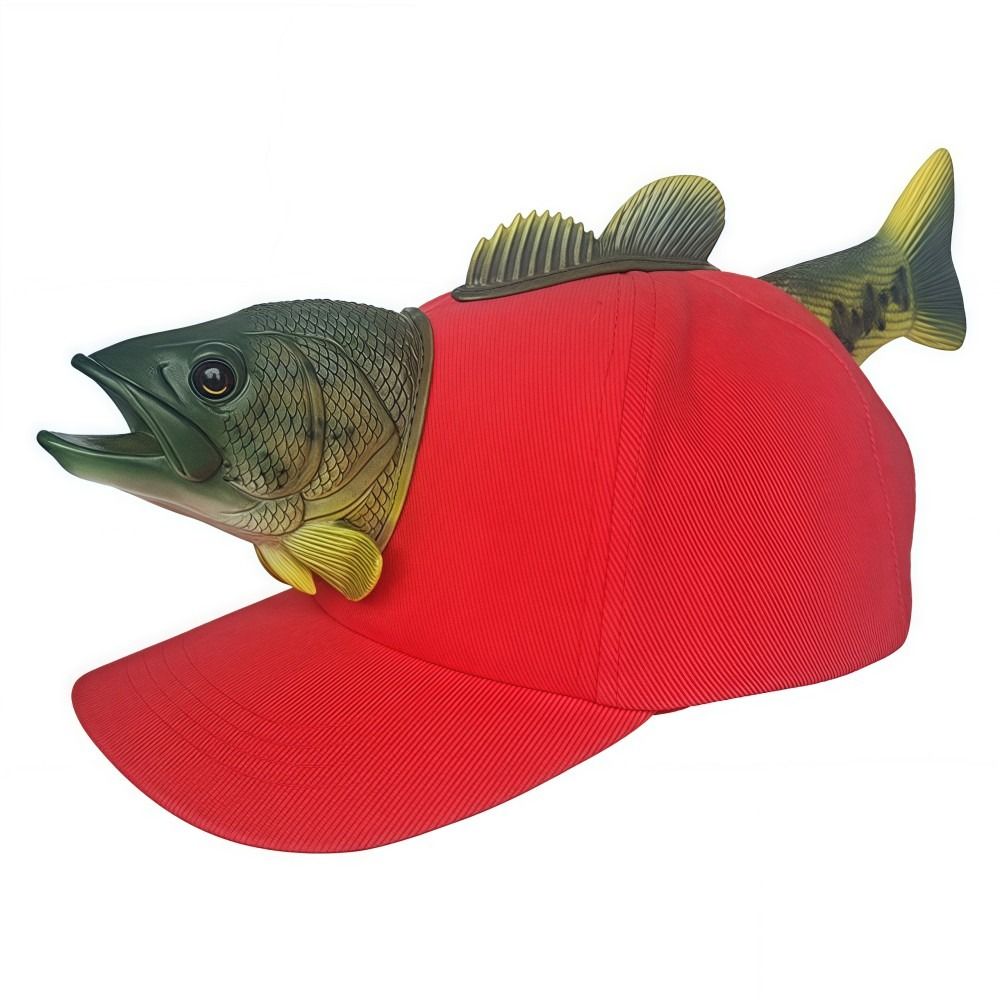Funny 3D Fish Animal Trucker H - Trucker Cap Mesh incelemesi ve fiyatı