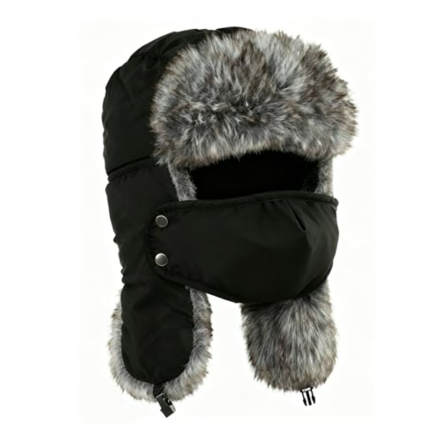 Buauty Fur Trapper Hat for Men - Winter Trapper Hat incelemesi ve fiyatı
