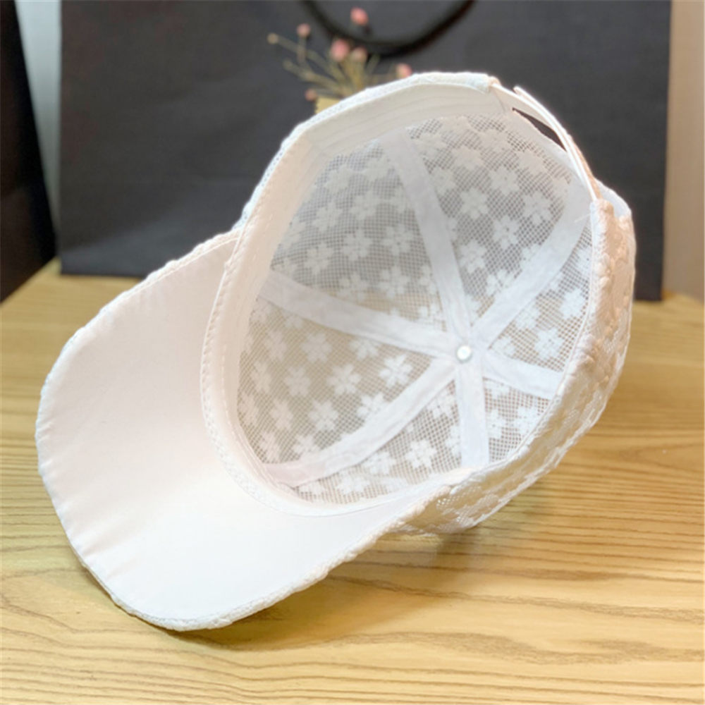 Breathable Lace Hollow Summer  - Baseball Cap Structured incelemesi ve fiyatı