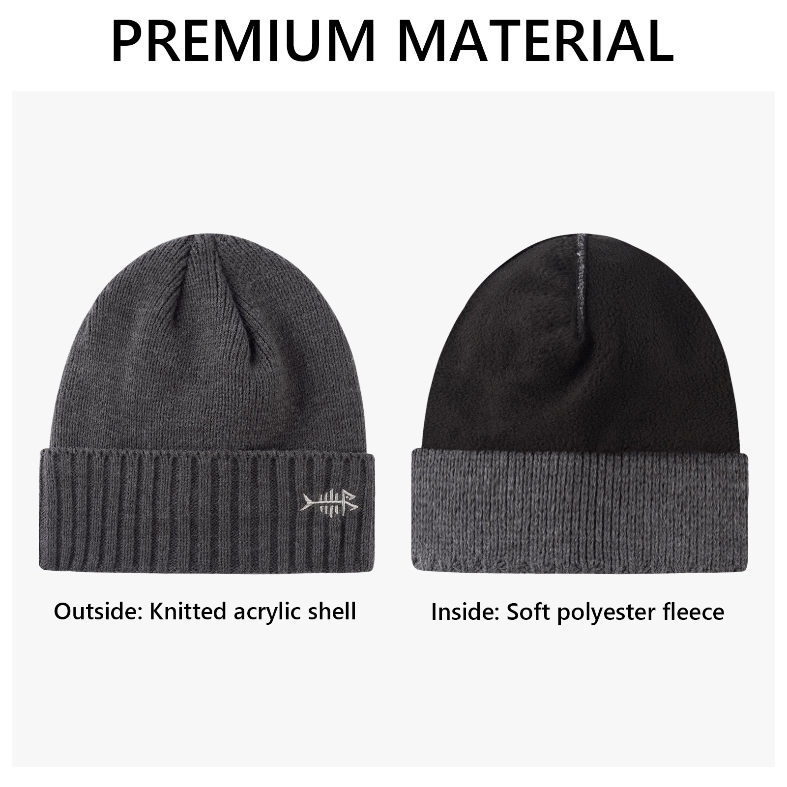 BASSDASH Winter Beanie Hats wi - Beanie Cuffed Knit incelemesi ve fiyatı