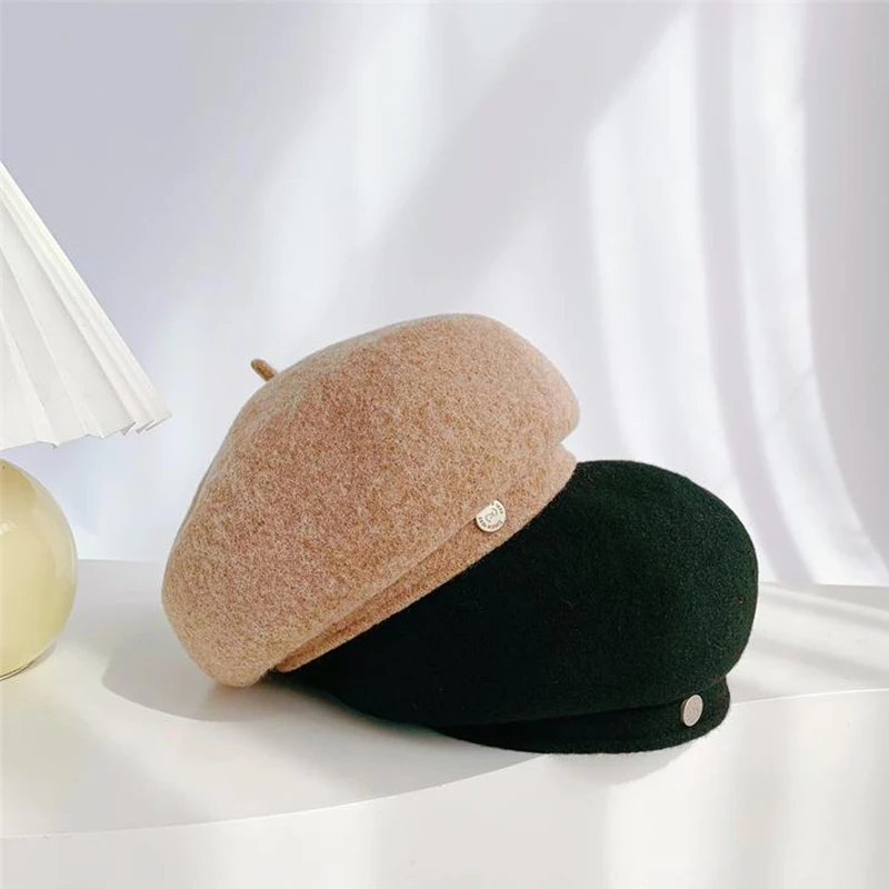 Women French Art Retro Wool Fe - Beret French Wool incelemesi ve fiyatı