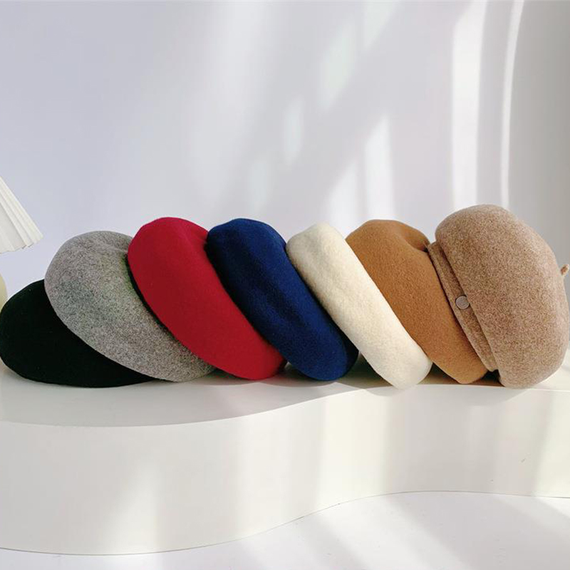 Women French Art Retro Wool Fe - Beret French Wool incelemesi ve fiyatı
