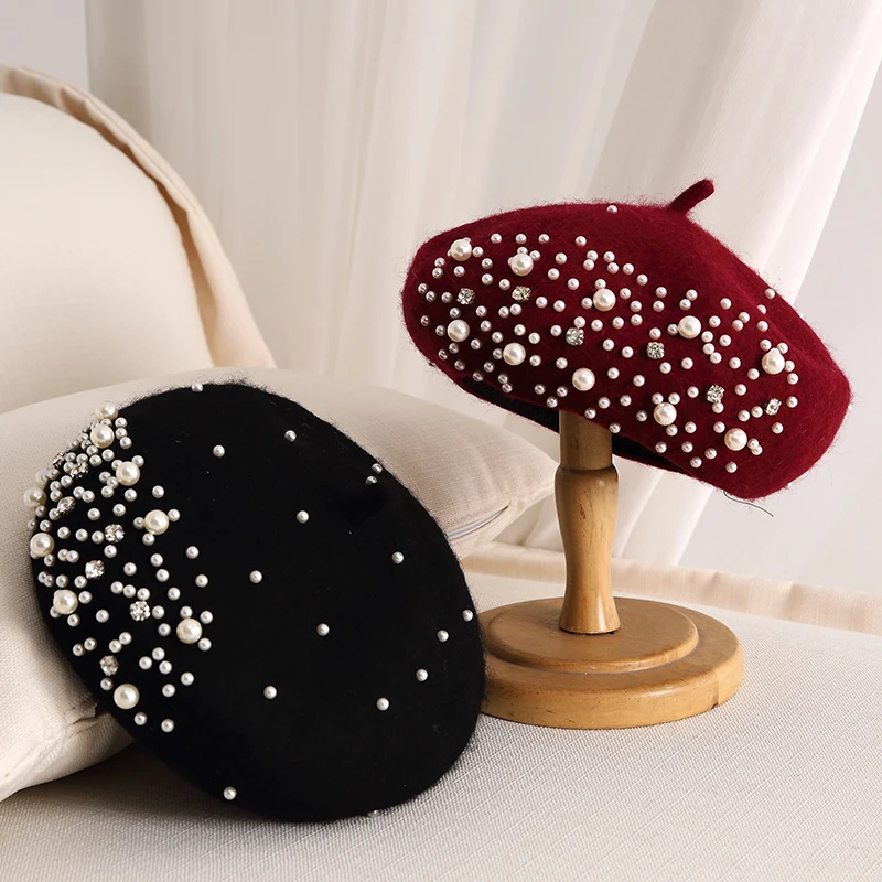 2024 Winter Wool Beret with Rh - Beret French Wool incelemesi ve fiyatı
