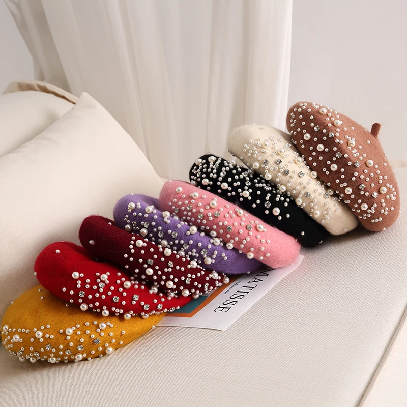 2024 Winter Wool Beret with Rh - Beret French Wool incelemesi ve fiyatı