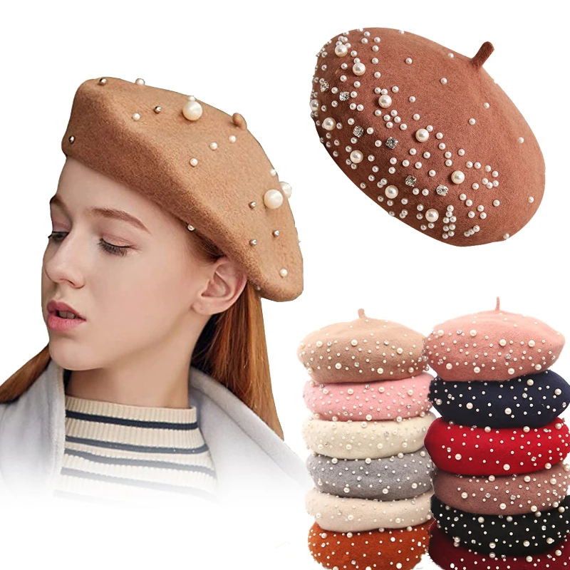 2024 Winter Wool Beret with Rh - Beret French Wool incelemesi ve fiyatı