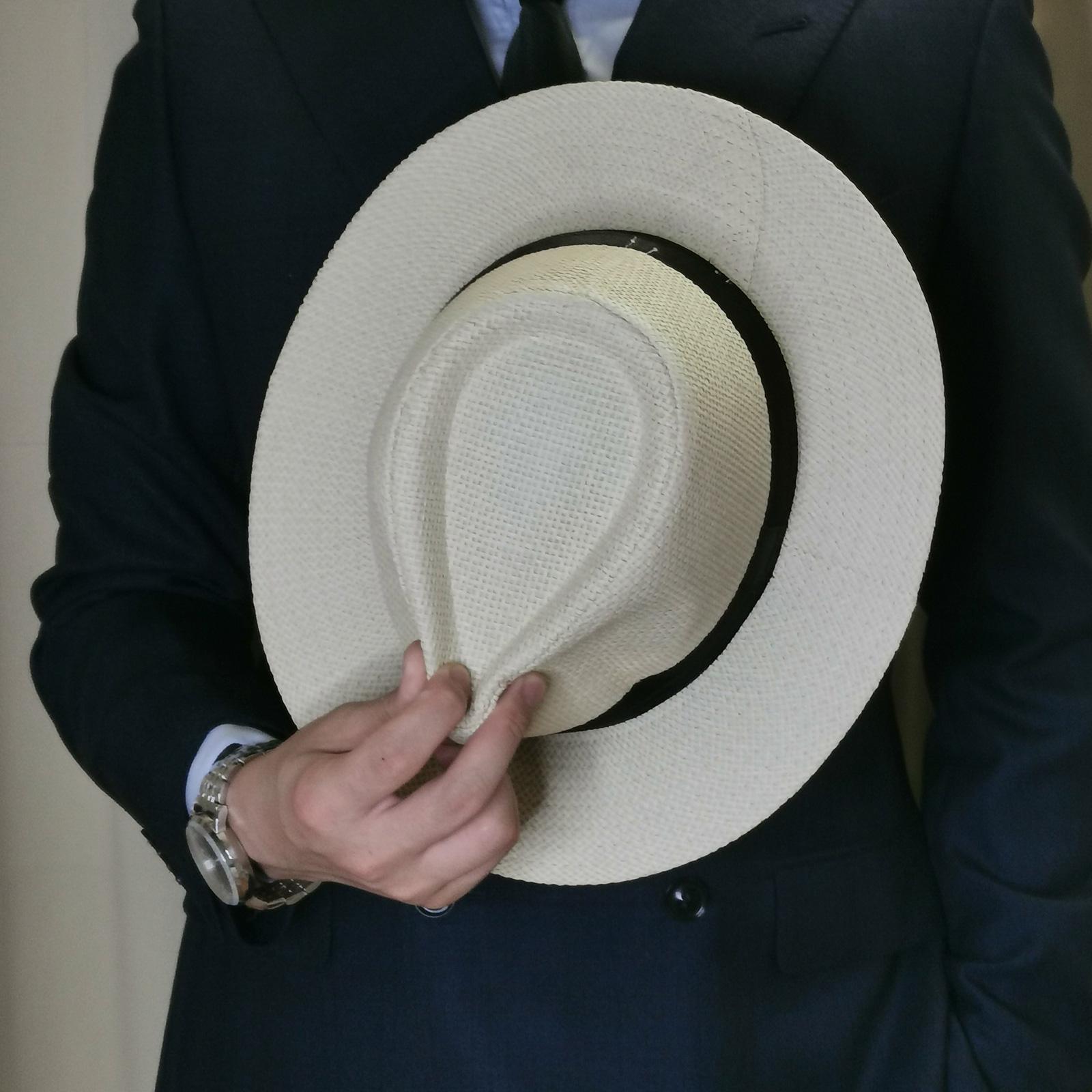 Men Summer Panama Straw Hat Na - Cowboy Hat Straw incelemesi ve fiyatı