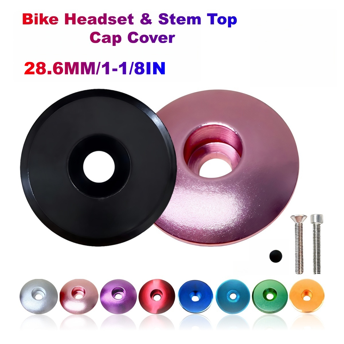 1-1/8 Inch Aluminum Bike Heads - Snapback Hat Flat incelemesi ve fiyatı