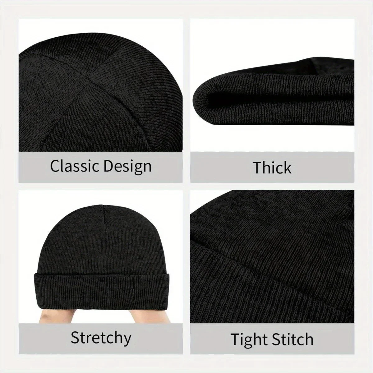 2026 New Unisex Rib Knit Cuffe - Beanie Cuffed Knit incelemesi ve fiyatı