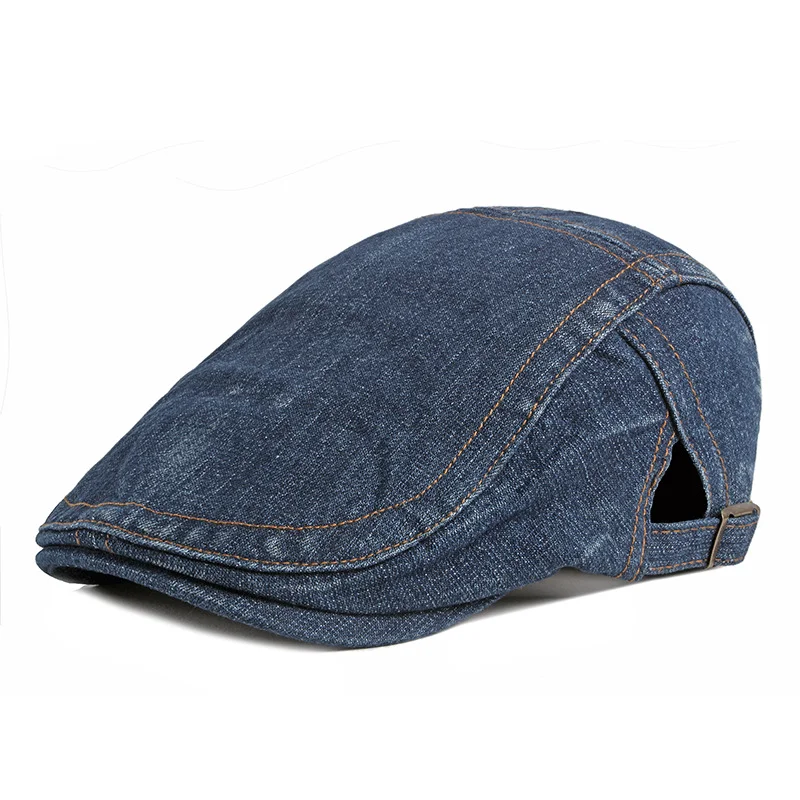 Denim Newsboy Hats Adjustable  - Newsboy Cap Ivy incelemesi ve fiyatı