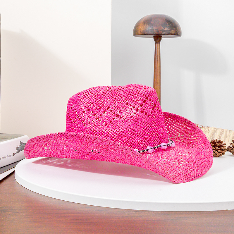 Women Cowboy Hat Unisex Hollow - Cowboy Hat Straw incelemesi ve fiyatı
