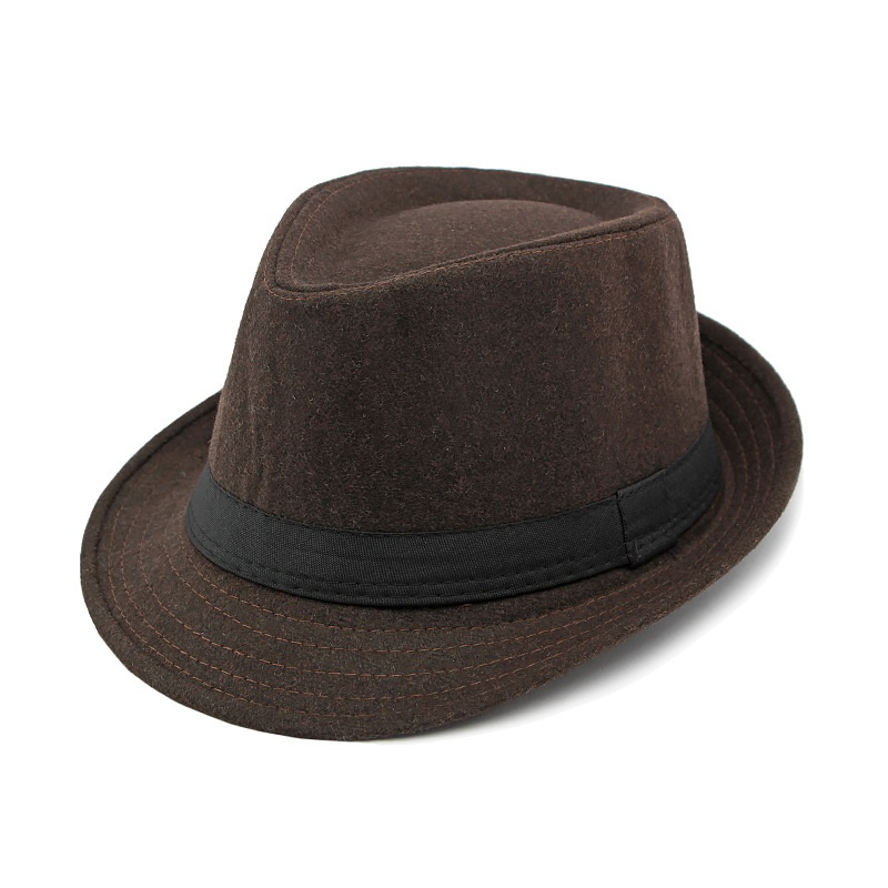 Hat for Men New Autumn Winter  - Fedora Hat Wool incelemesi ve fiyatı