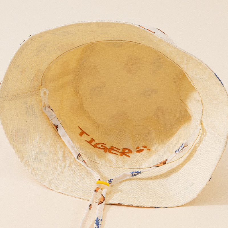 Letter Embroidered Baby Bucket - Bucket Hat Cotton incelemesi ve fiyatı