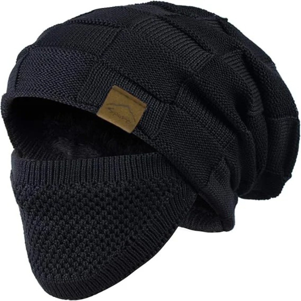 Plus Size Winter Beanie Cap So - Beanie Cuffed Knit incelemesi ve fiyatı