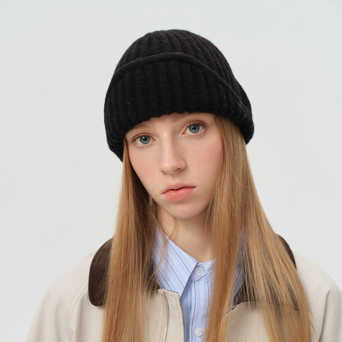 23% Wool Blend Solid Color Pil - Winter Trapper Hat incelemesi ve fiyatı