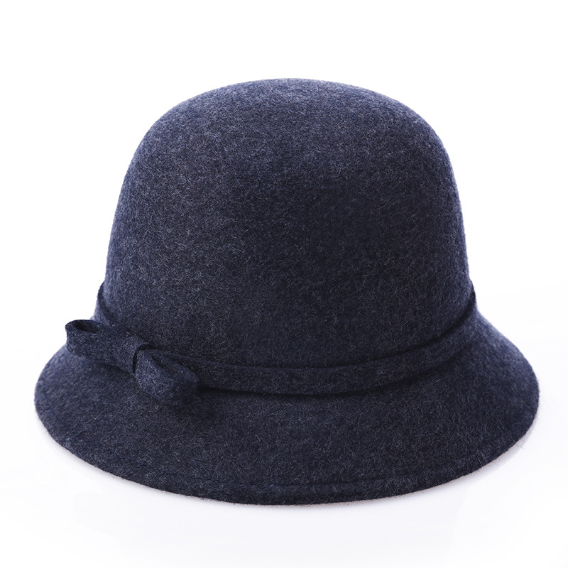 100% Real Wool Women Hats Autu - Fedora Hat Wool incelemesi ve fiyatı