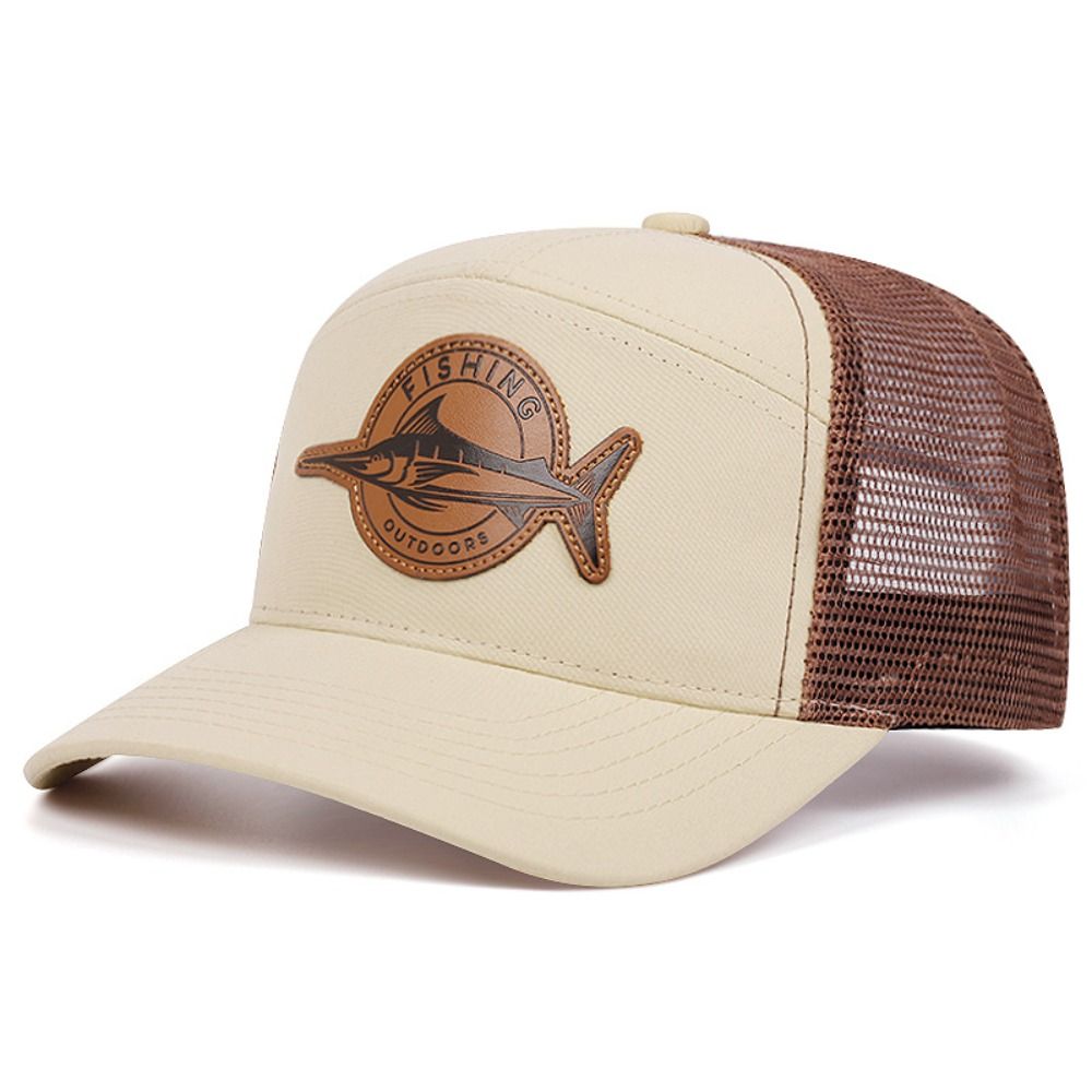 Fashion Shark Pattern Fishing  - Trucker Cap Mesh incelemesi ve fiyatı
