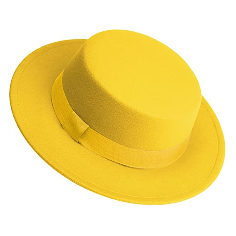 Men Women White Fedora Hat Fla - Fedora Hat Wool incelemesi ve fiyatı
