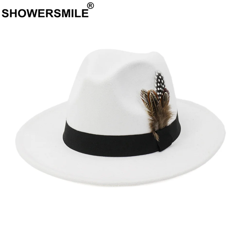 SHOWERSMILE Royal Blue Women M - Fedora Hat Wool incelemesi ve fiyatı