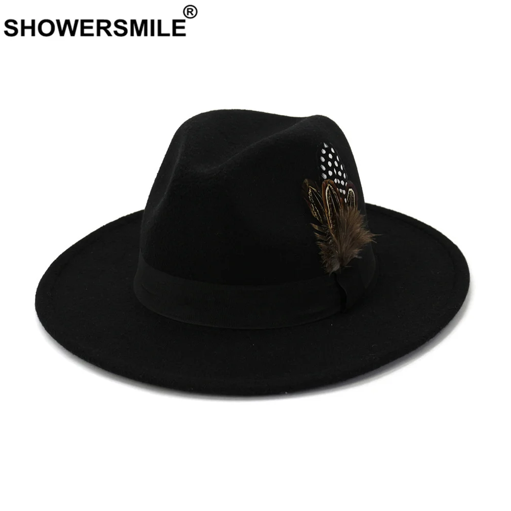 SHOWERSMILE Royal Blue Women M - Fedora Hat Wool incelemesi ve fiyatı