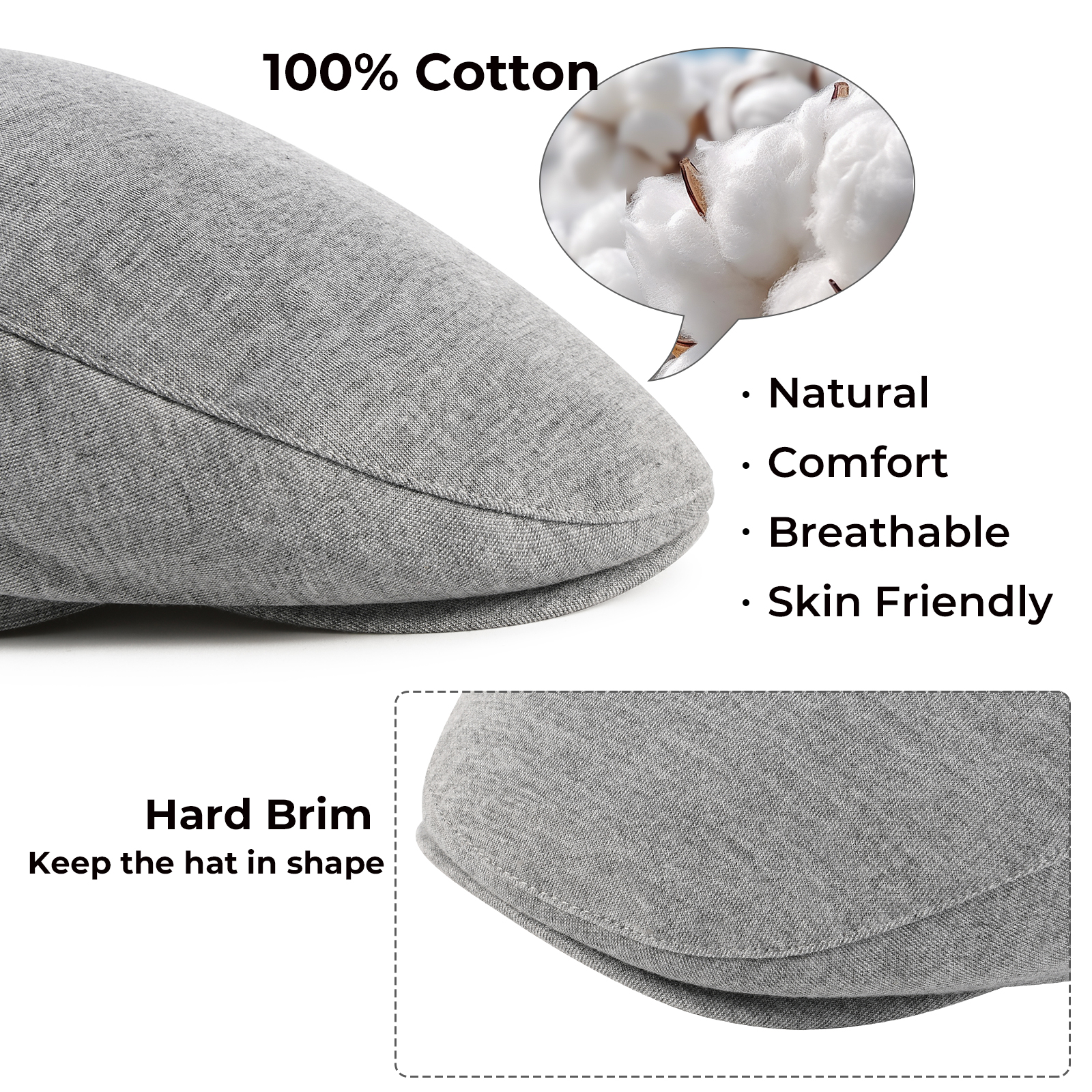 JGAGOUL Classic Newsboy Cap fo - Newsboy Cap Ivy incelemesi ve fiyatı