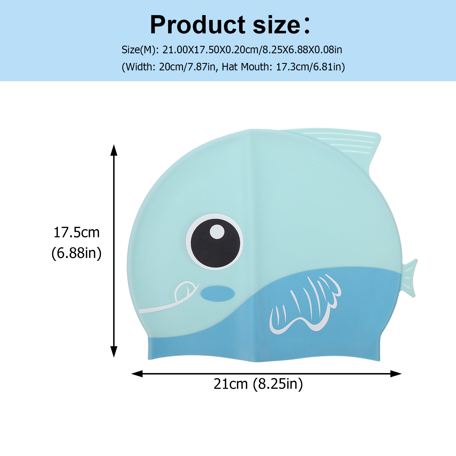 Silicone Cartoon Swimming Hat  - Swim Hat Silicone incelemesi ve fiyatı