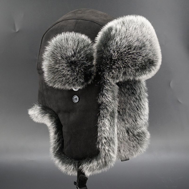 Men's Winter Imitation Fur Tra - Trapper Hat Ear Flap incelemesi ve fiyatı