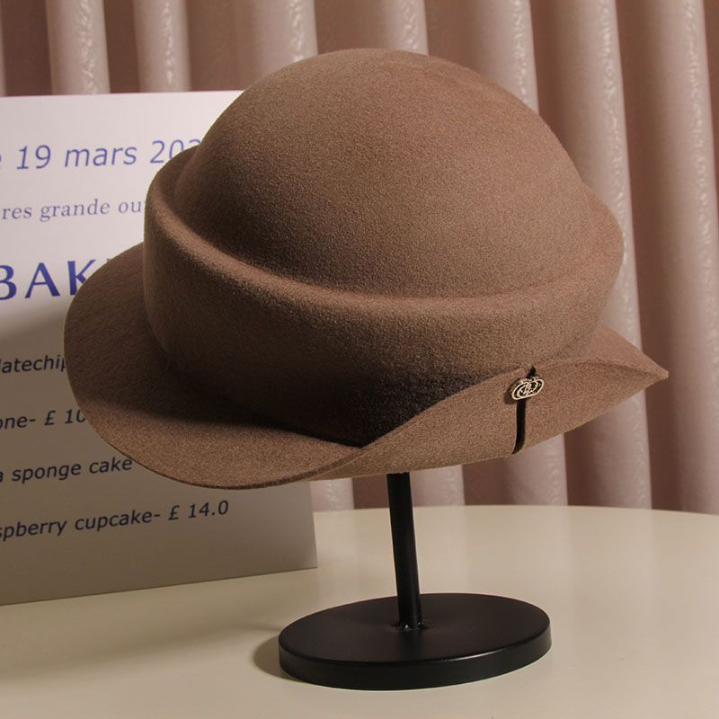 Wool Felt Sun Hats Round Top K - Fedora Hat Wool incelemesi ve fiyatı