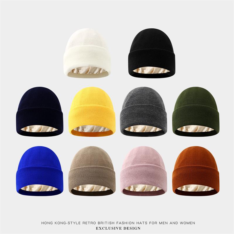 Unisex Satin Lined Anti Static - Beanie Cuffed Knit incelemesi ve fiyatı