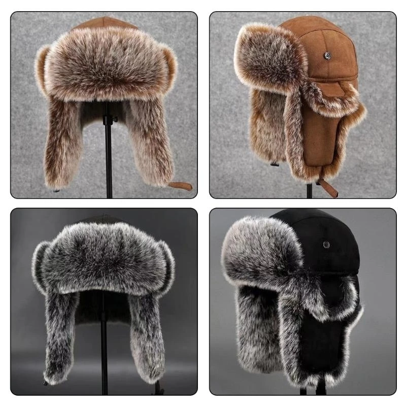 193D Furry Lined Trapper Hat w - Trapper Hat Ear Flap incelemesi ve fiyatı