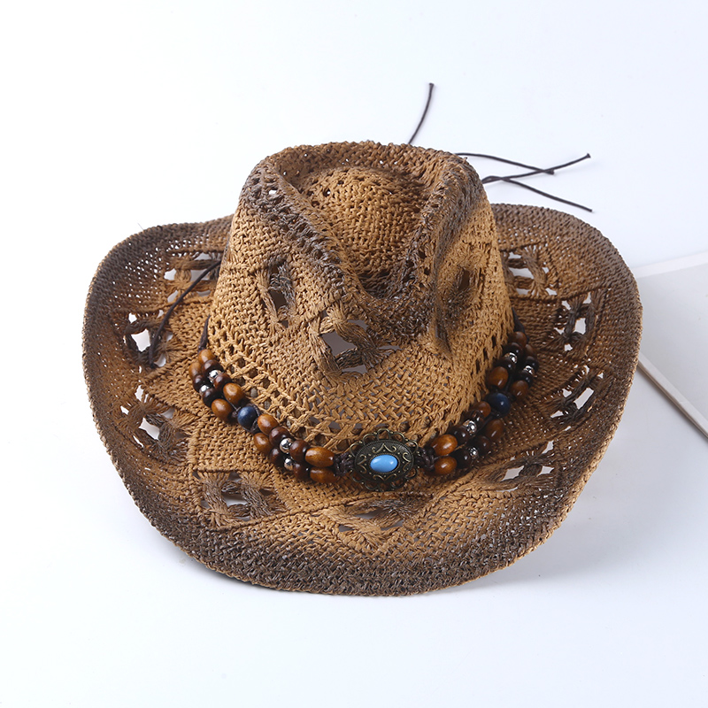 Spring and summer Spanish retr - Cowboy Hat Straw incelemesi ve fiyatı