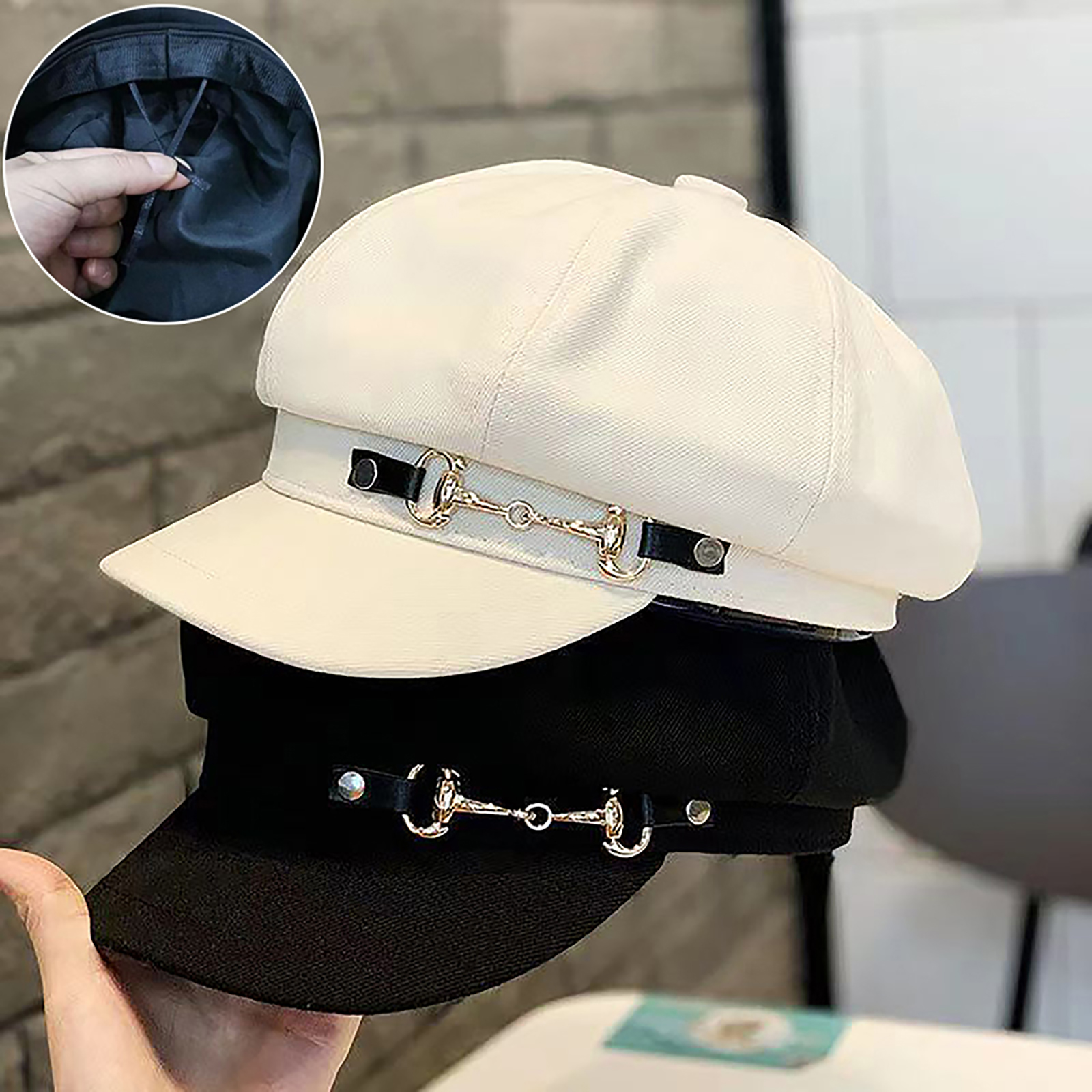 Winter Women Berets Female Ret - Dad Hat Cotton incelemesi ve fiyatı