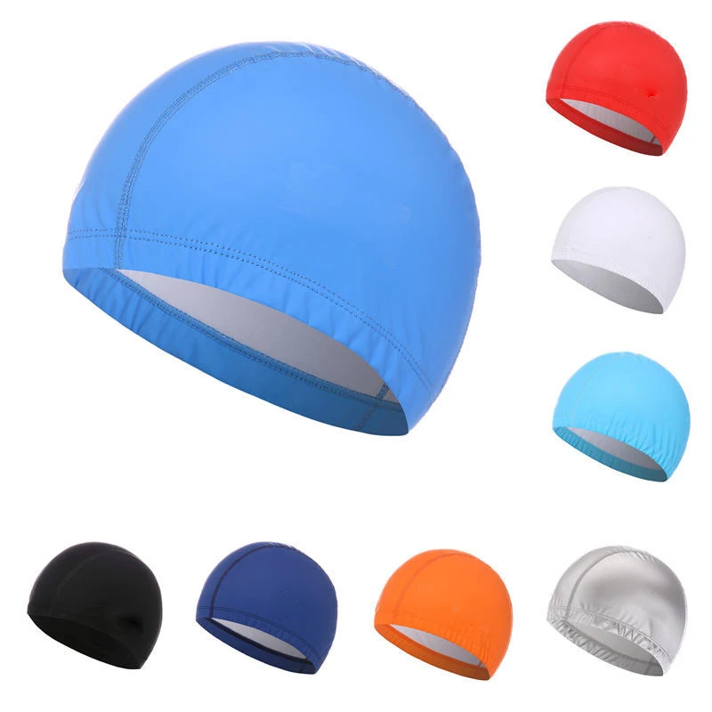 PU Coated Swimming Cap Unisex  - Swim Hat Silicone incelemesi ve fiyatı