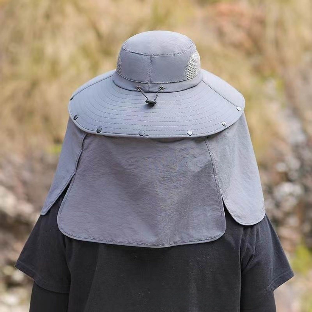 Removable Cloth Men Sun Hat Bi - Bucket Hat Cotton incelemesi ve fiyatı