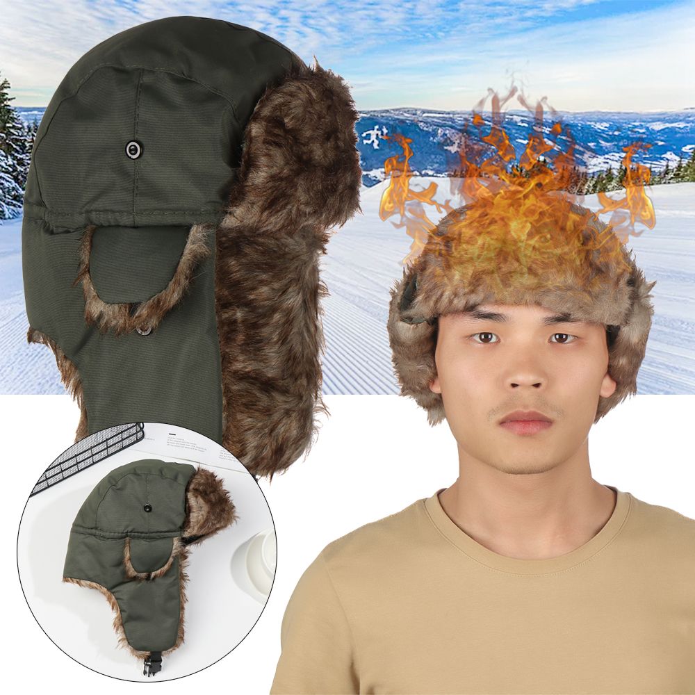 Warm Earflap Trapper Ski Hat W - Winter Trapper Hat incelemesi ve fiyatı