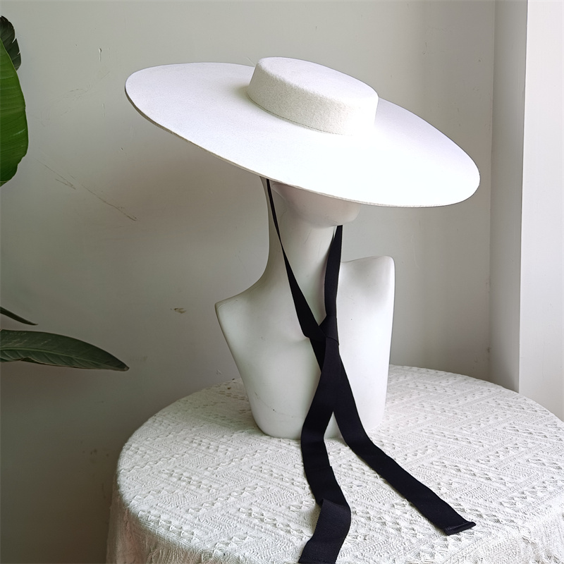 15cm WOOL wheat wide brim wool - Fedora Hat Wool incelemesi ve fiyatı