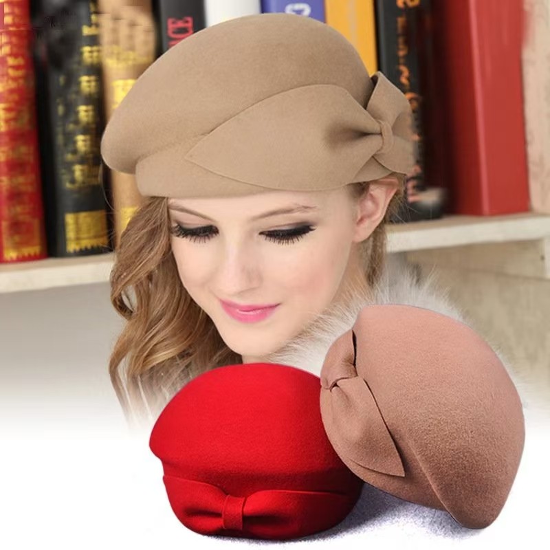 wool Vintage Warm Wool Winter  - Beret French Wool incelemesi ve fiyatı