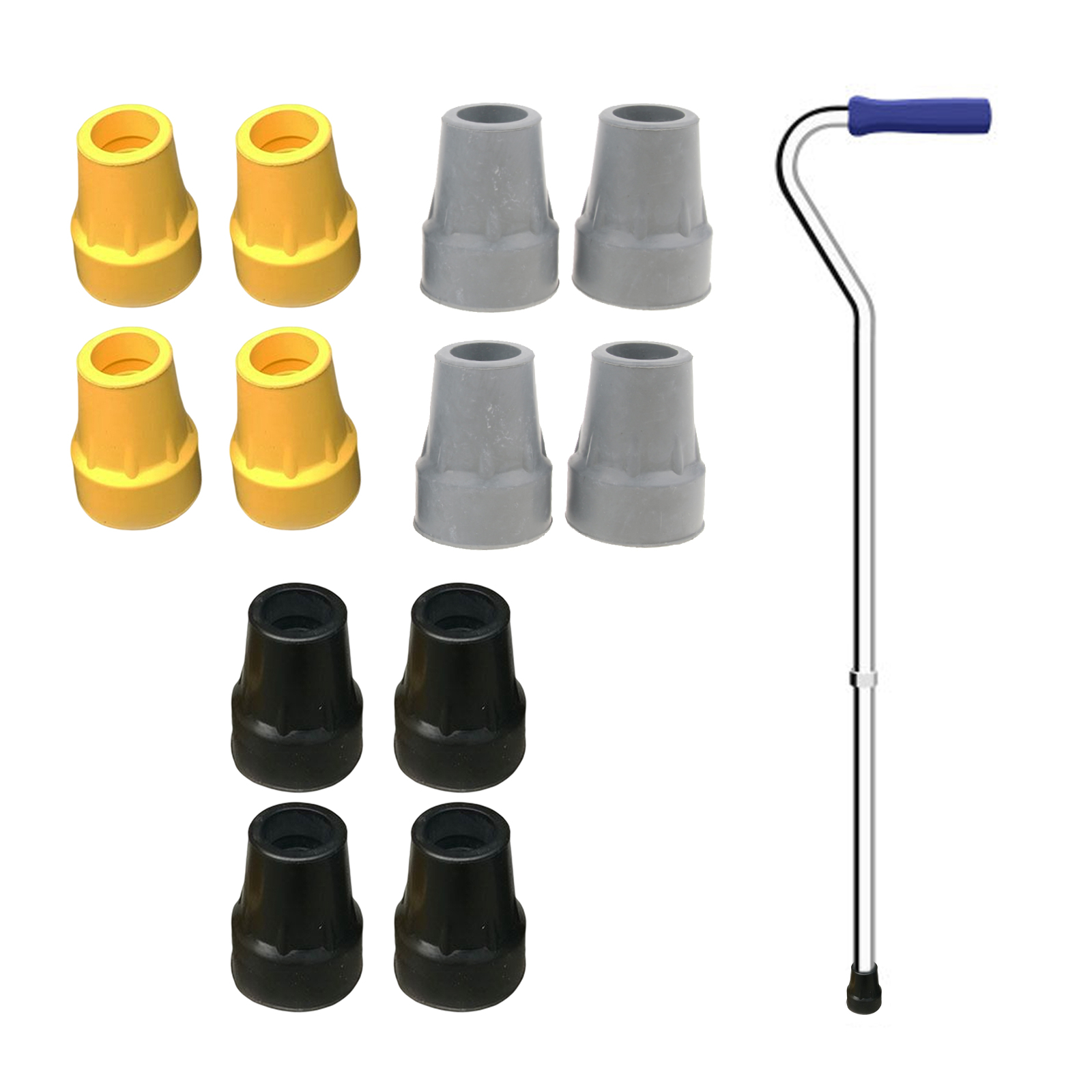 4 PCS 22mm Trekking Pole Rubbe - Running Cap Lightweight incelemesi ve fiyatı