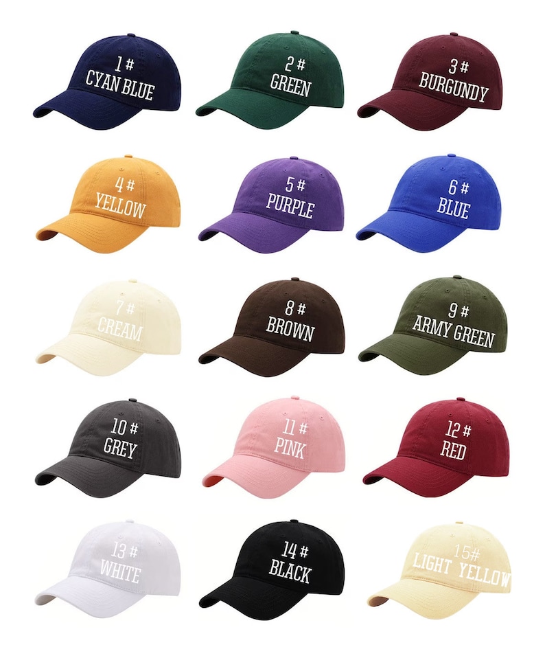 Personalized Embroidered Hat C - Dad Hat Cotton incelemesi ve fiyatı