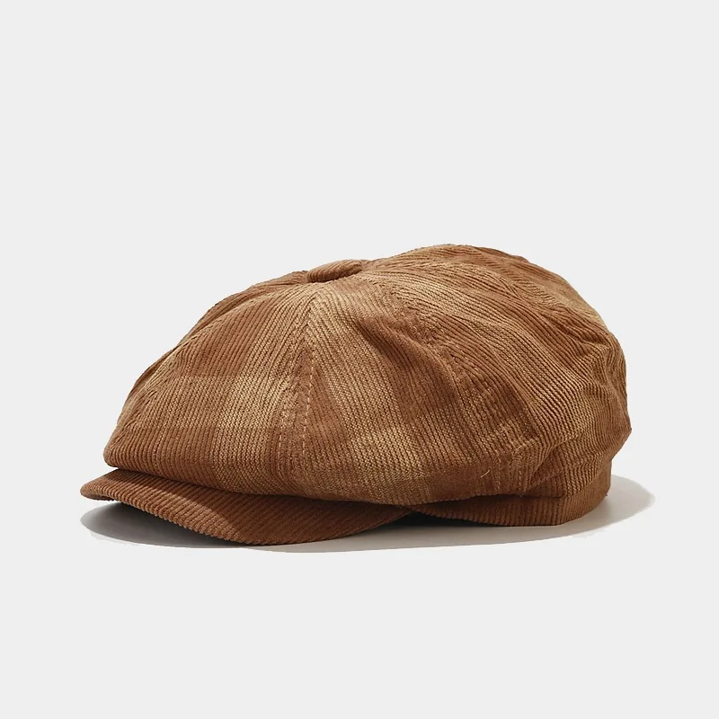 Corduroy Men Women Youth Boy G - Newsboy Cap Ivy incelemesi ve fiyatı