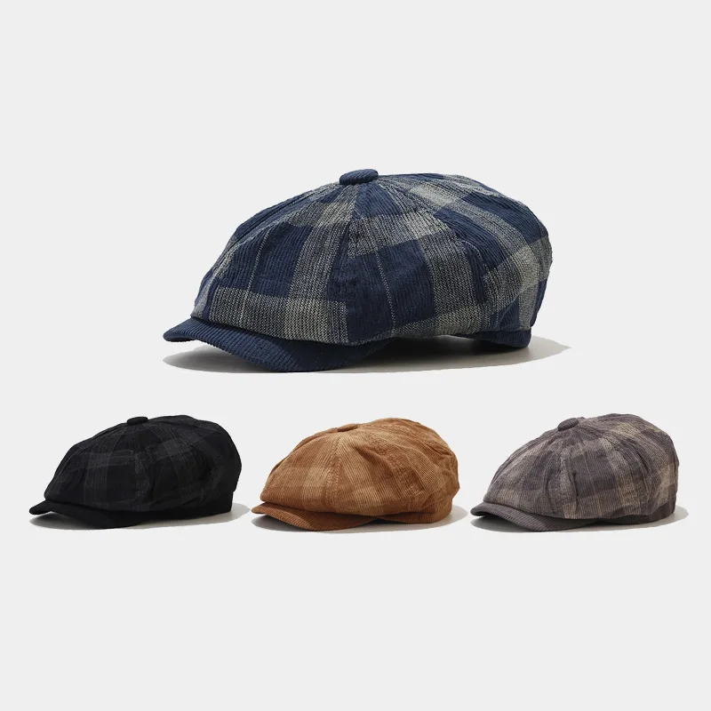 Corduroy Men Women Youth Boy G - Newsboy Cap Ivy incelemesi ve fiyatı